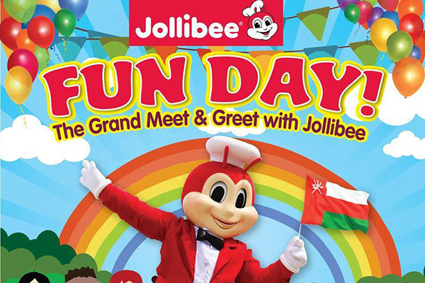 Fun Day! The grand meet and greet with Jollibee