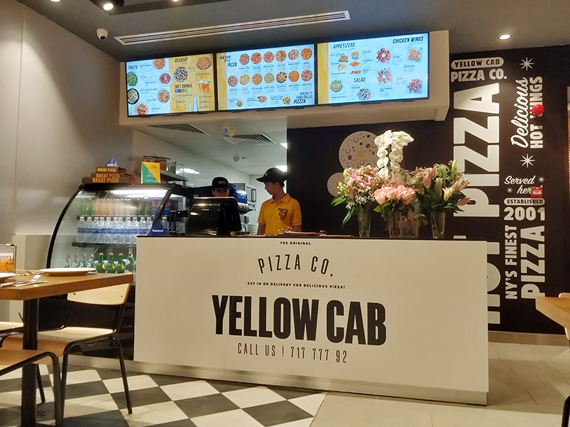 Yellow Cab Pizza Co – NY’s Finest Pizza, Al Mouj, Muscat