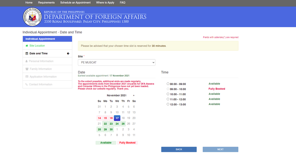 how-to-set-a-passport-appointment-in-oman